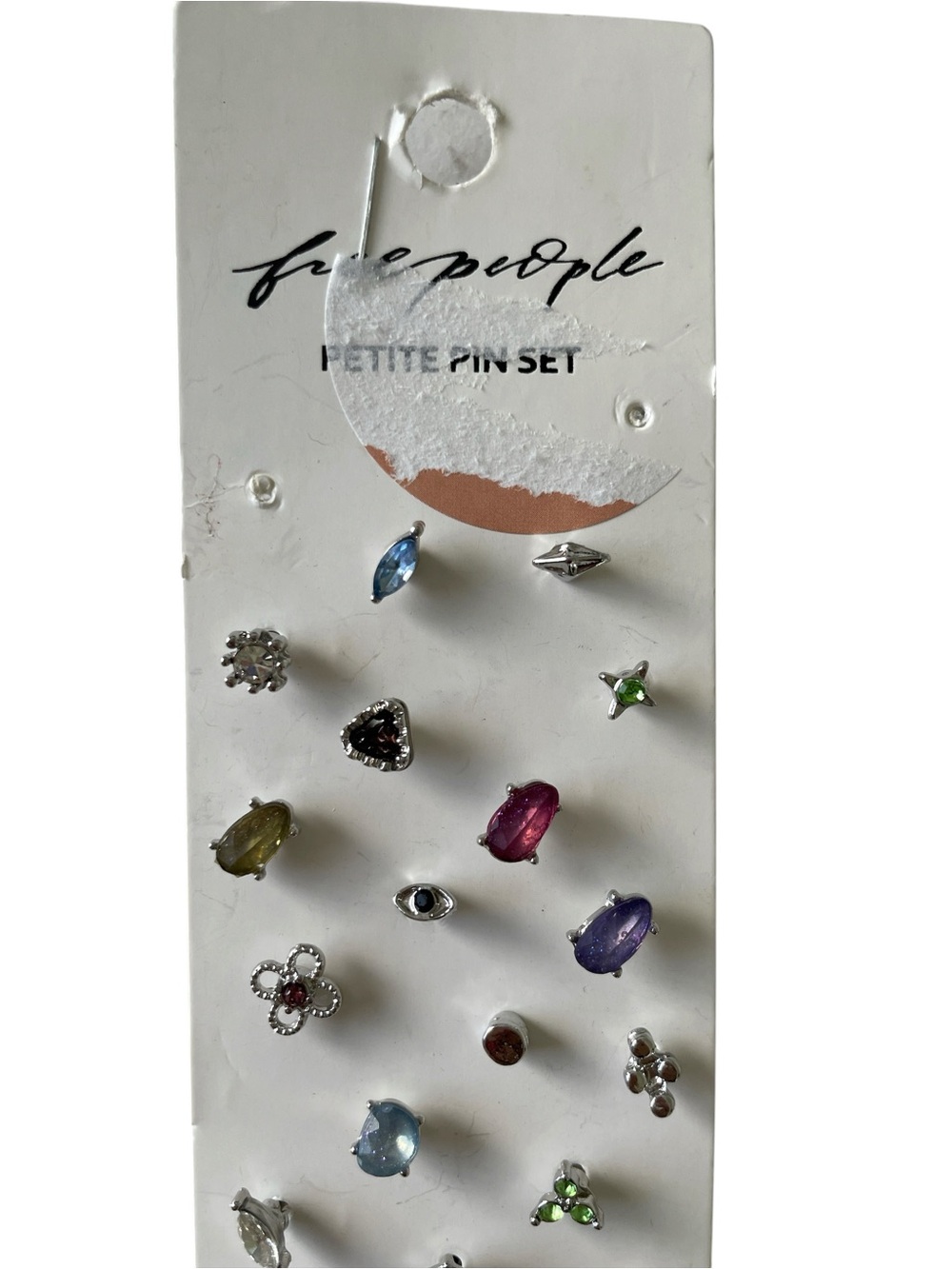 Free People Assorted Crystal Petite Pin Set - Picture 5 of 6